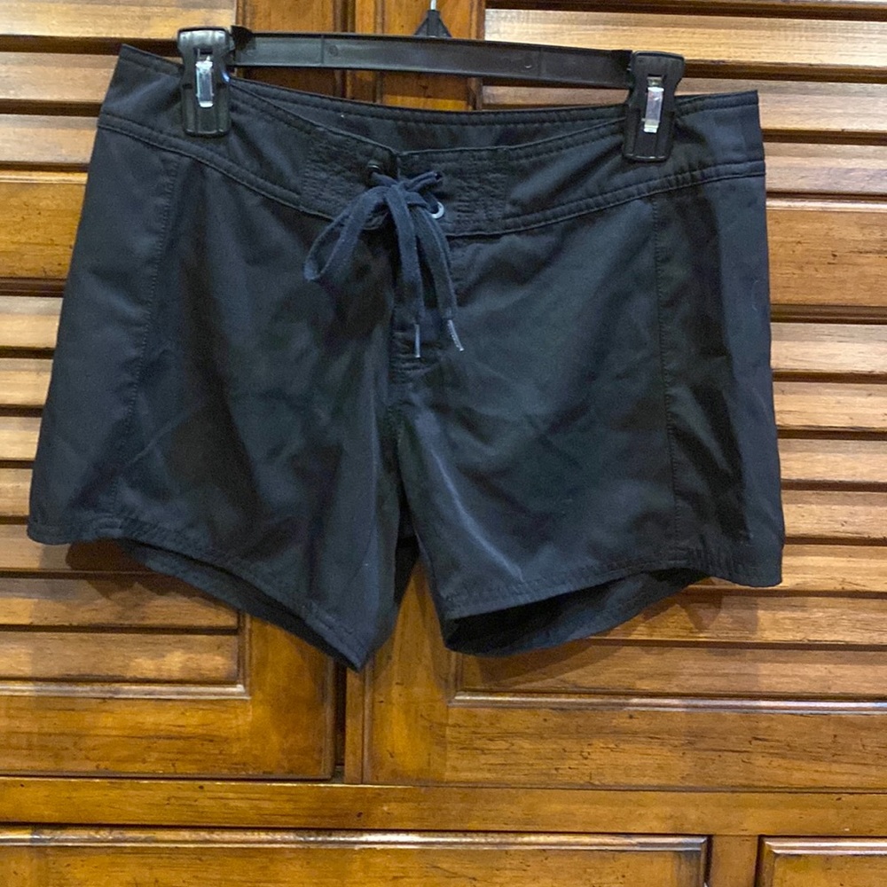 Black Billabong Swim shorts for women 31” stretches to 32”Waist